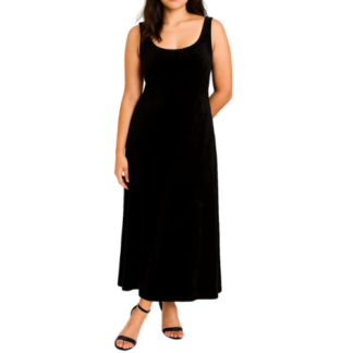 Black Velvet Dress