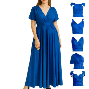 Blue Maxi Infinity Dress