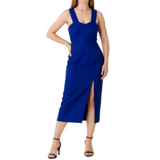 Dark Blue Midi Dress