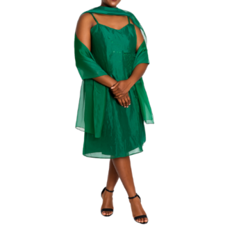 Long Emerald Green Dress