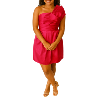 Mini Pink Bubble Dress