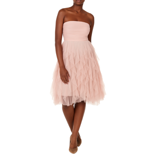 High-Low Soft Pink with Frills