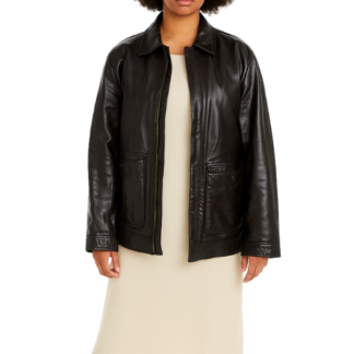 Chocolate Leather Jacket