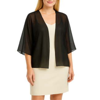 Black Silk Shawl