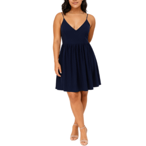 Mini Dark Blue Dress