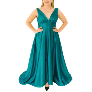 Blue Green Maxi Dress