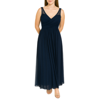 Long Dark Blue Maxi Dress